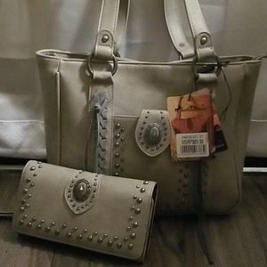 Montana West concealed carry purse and wallet